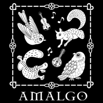 Amalgo band tee - AS Colour Womens Maple Tee Design