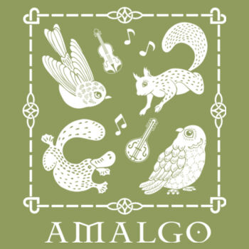 Amalgo band tee - AS Colour Mens Staple Tee Design